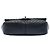 Chanel Black Small Lambskin CC Crossing Flap Nero - vista 3