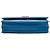 Wallet On Chain Portafoglio con catena Chanel 19 in agnello trapuntato blu - vista 3