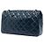 Chanel Blue Quilted Crinkled Patent Reissue 2.55 Double Flap 226 Blu navy - vista 2