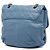 Chanel Blue Mini Quilted Lambskin Trianon Messenger Flap Blu chiaro - vista 2