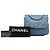 Chanel Blue Mini Quilted Lambskin Trianon Messenger Flap Blu chiaro - vista 6