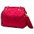 Borsa a tracolla Chanel Red CC in raso trapuntato con nappa e catena Rosso - vista 2