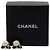 Orecchini Chanel Gold CC in smalto e placcati oro Fall Camellia con chiusura a perno Bianco D'oro Bianco sporco - vista 4