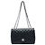 Chanel Black Jumbo Classic Caviar Single Flap Schwarz