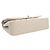 Chanel White Medium Classic Caviar Double Flap Bianco Crudo - vista 4