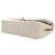 Chanel White Medium Classic Caviar Double Flap Bianco Crudo - vista 5