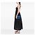 Portafoglio Chanel Boy trapuntato in vernice blu con catena - vista 6