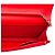 Wallet On Chain Portafoglio Chanel Red CC a righe in vernice con catena Rosso - vista 4
