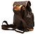 Louis Vuitton Zaino Bosphore Monogram Marrone - vista 2