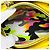 Dior Yellow Anselm Reyle Medium Metallic Lambskin Cannage Lady Dior Giallo - vista 4