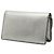 Clutch J'Adior in pelle di vitello metallizzata argento Dior con catena - vista 2