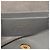 Clutch J'Adior in pelle di vitello metallizzata argento Dior con catena - vista 5