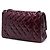 Chanel Red Quilted Patent Reissue 2.55 Double Flap 226 Rosso Bordò - vista 2