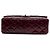 Chanel Red Quilted Patent Reissue 2.55 Double Flap 226 Rosso Bordò - vista 3
