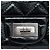 Chanel Black Quilted Crinkled Patent Reissue 2.55 Double Flap 227 Nero - vista 5
