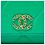 Wallet On Chain Portafoglio con catena 19 in agnello trapuntato verde Chanel - vista 5