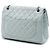 Chanel Reissue 2.55 Double Flap 227 in pelle di vitello invecchiata trapuntata grigia Marrone Grigio - vista 2