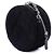 Clutch Redonda Chanel Black Quilted Suede Cocostellar con Cadena Negro - vista 2