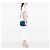 Chanel Blue Medium in pelle di vitello lucida e capra trapuntata Coco Curve Flap - vista 6