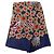 Chanel Blue Gripoix Seidenschal mit Print Blau Marineblau