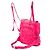 Zaino convertibile Chanel Coco Neige in nylon stampato rosa - vista 2