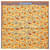 Sciarpa in seta Hermès Orange Chasse En Inde 90 Arancione - vista 2