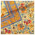 Sciarpa in seta Hermès Orange Chasse En Inde 90 Arancione - vista 7