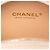 Borsa a tracolla rotonda Chanel in pelle di vitello beige con cuciture, logo, strass e catena di perle - vista 5