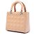 Dior Marrone Medium Patent Cannage Lady Dior Carne - vista 2