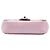 Chanel Mini Flap Coco Pleats en piel de becerro metalizada acolchada rosa con cadena - vista 3