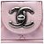 Chanel Mini Flap Coco Pleats en piel de becerro metalizada acolchada rosa con cadena - vista 5