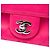 Chanel Pink Jumbo Quilted Lambskin 3 Accordion Double Flap Rosa - vista 5