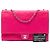 Chanel Pink Jumbo Quilted Lambskin 3 Accordion Double Flap Rosa - vista 7