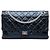 Chanel Blue Quilted Aged Calfskin Reissue 2.55 Double Flap 226 Blu navy