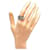 Ring Anillo Hermès Silver Band  - vista 1