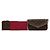 Borsa a tracolla Louis Vuitton Monogram Pochette Felicie Chain Marrone Fuschia - vista 7
