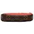 Bolso de Accesorios con Cadena Monogram Louis Vuitton Castaño Roja - vista 3