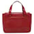 Céline Celine vintage in pelle Rosso - vista 2