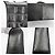 Borsa a tracolla Chanel in agnello nero - vista 6