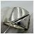 Ring Hermès Anello a fascia in argento 925 da donna Hermes - vista 9