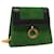 Céline Celine Circle Logo Suede Verde  - vista 1