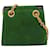 Céline Celine Circle Logo Suede Verde  - vista 2