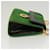 Céline Celine Circle Logo Suede Verde  - vista 3
