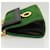 Céline Celine Circle Logo Suede Verde  - vista 4