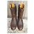 Autre Marque Marlboro Classics Botas Western de cuero marrón Castaño - vista 3