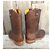 Autre Marque Marlboro Classics Botas Western de cuero marrón Castaño - vista 4