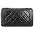 Borsa a Spalla Chanel Matelassé Diana 25 Nero - vista 2