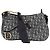 Borsa Saddle Trotter da donna Christian Dior Blu navy