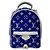 Zaino Louis Vuitton Monogram Jacquard Velvet Palm Springs MINI M46207 Bianco Blu