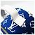 Zaino Louis Vuitton Monogram Jacquard Velvet Palm Springs MINI M46207 Bianco Blu - vista 10